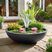 #with Lily #with Deep Water Plant #without Plants (Bowl & Mesh Only) #2.5W Floating Fountain #5W Fountain #2.5W Floating Lily Fountain